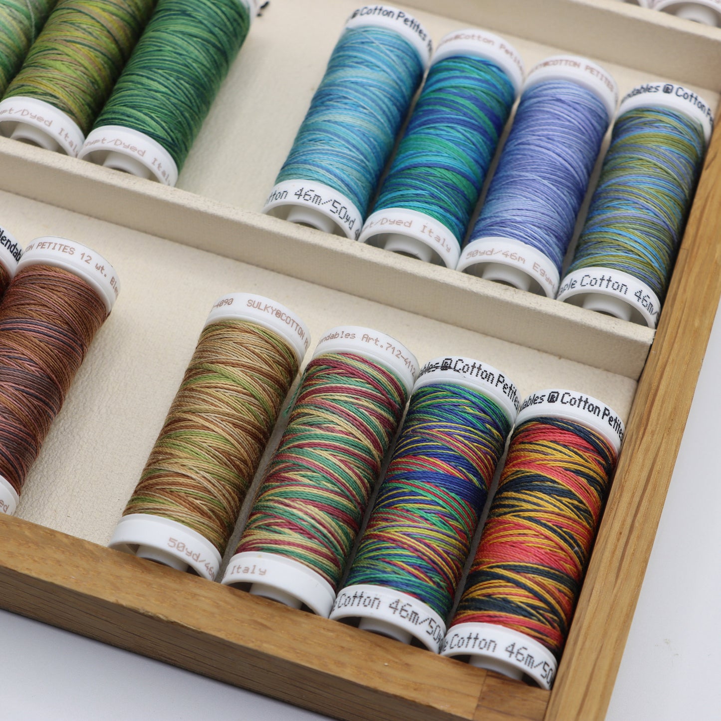 Sulky Blendables Cotton Thread bundle, cotton machine/hand embroidery thread, quilting thread, sewing thread, cross stitch thread