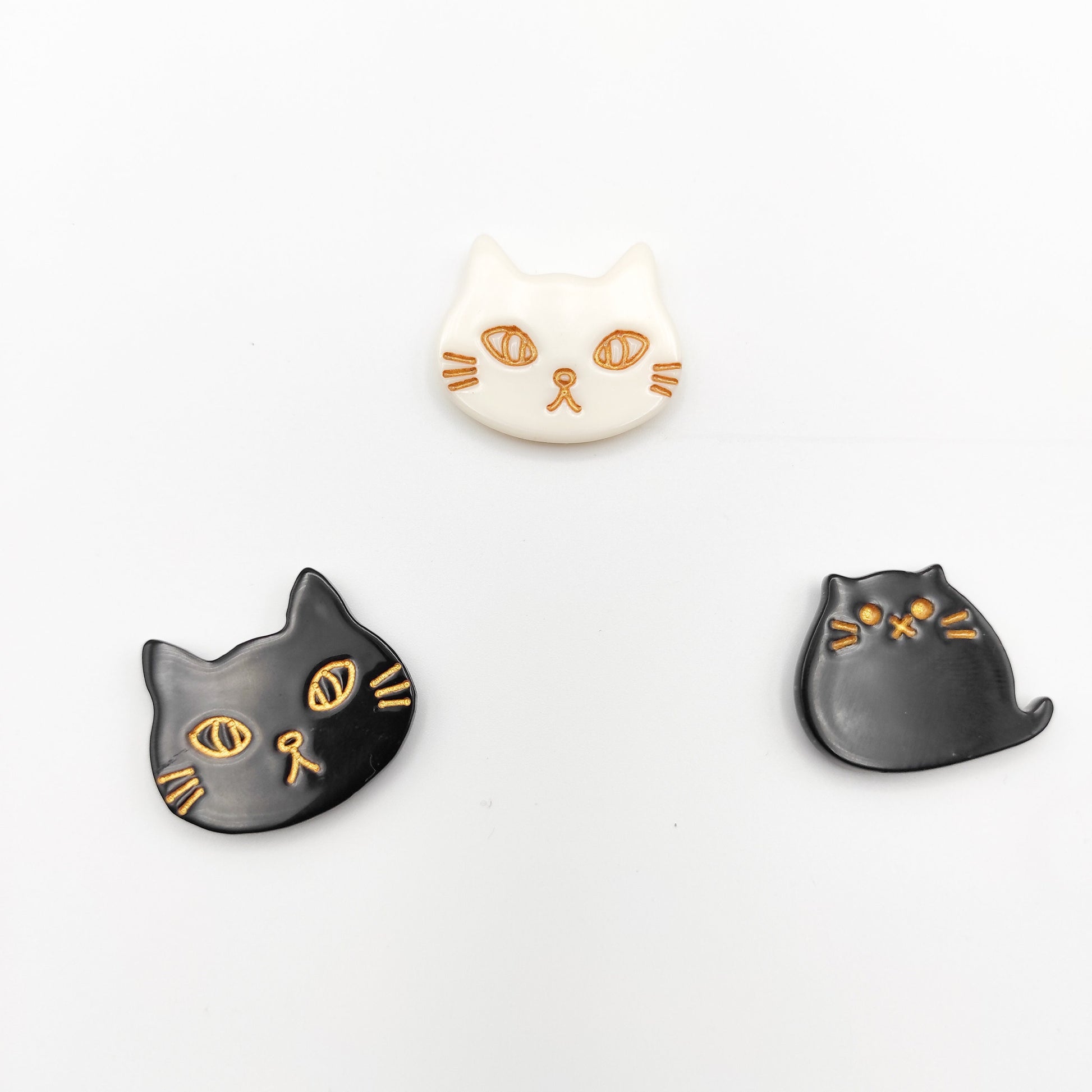 Cat needle minders, Needle Minder for Embroidery, Cross Stitch, Needle work, Needle point tools