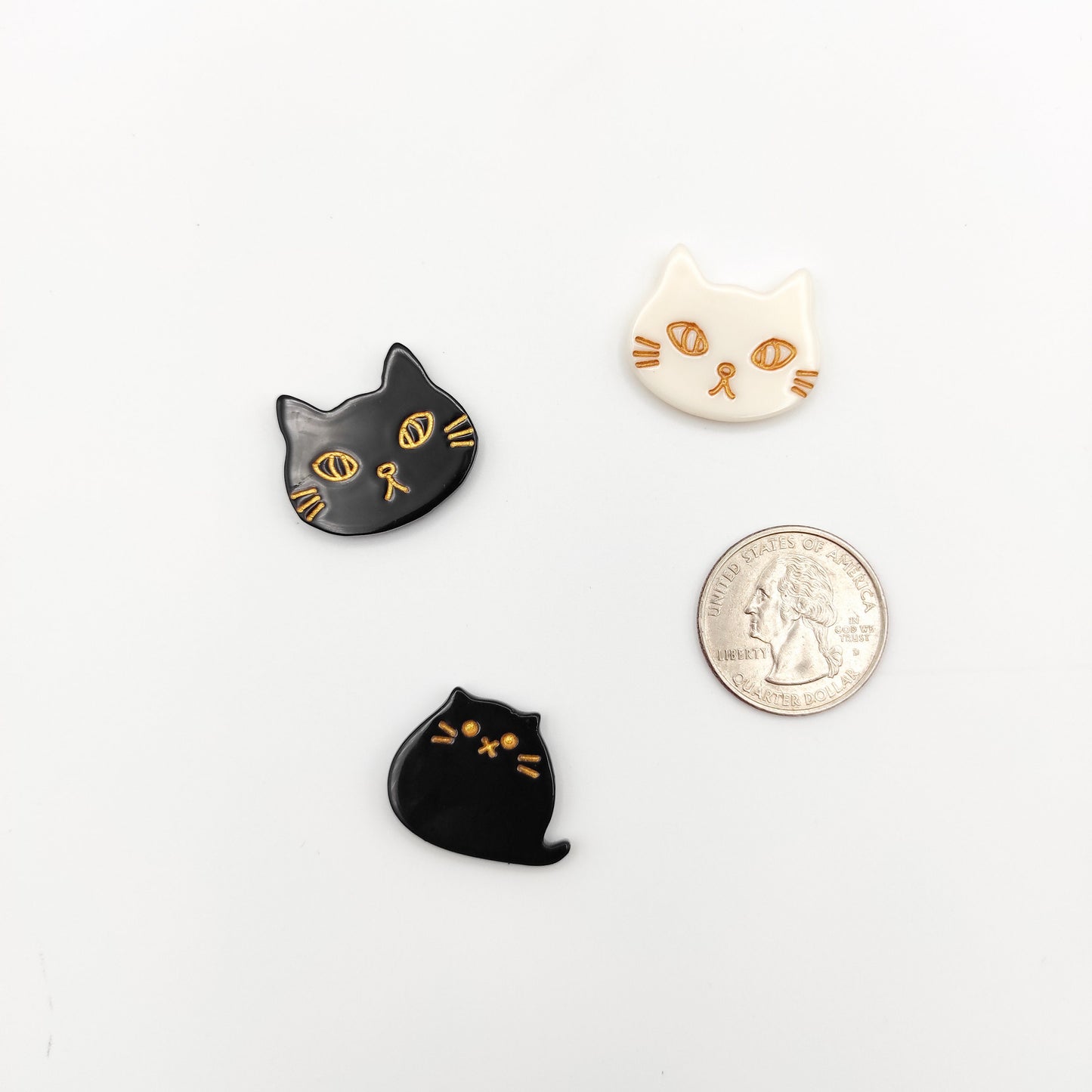 Cat needle minders, Needle Minder for Embroidery, Cross Stitch, Needle work, Needle point tools