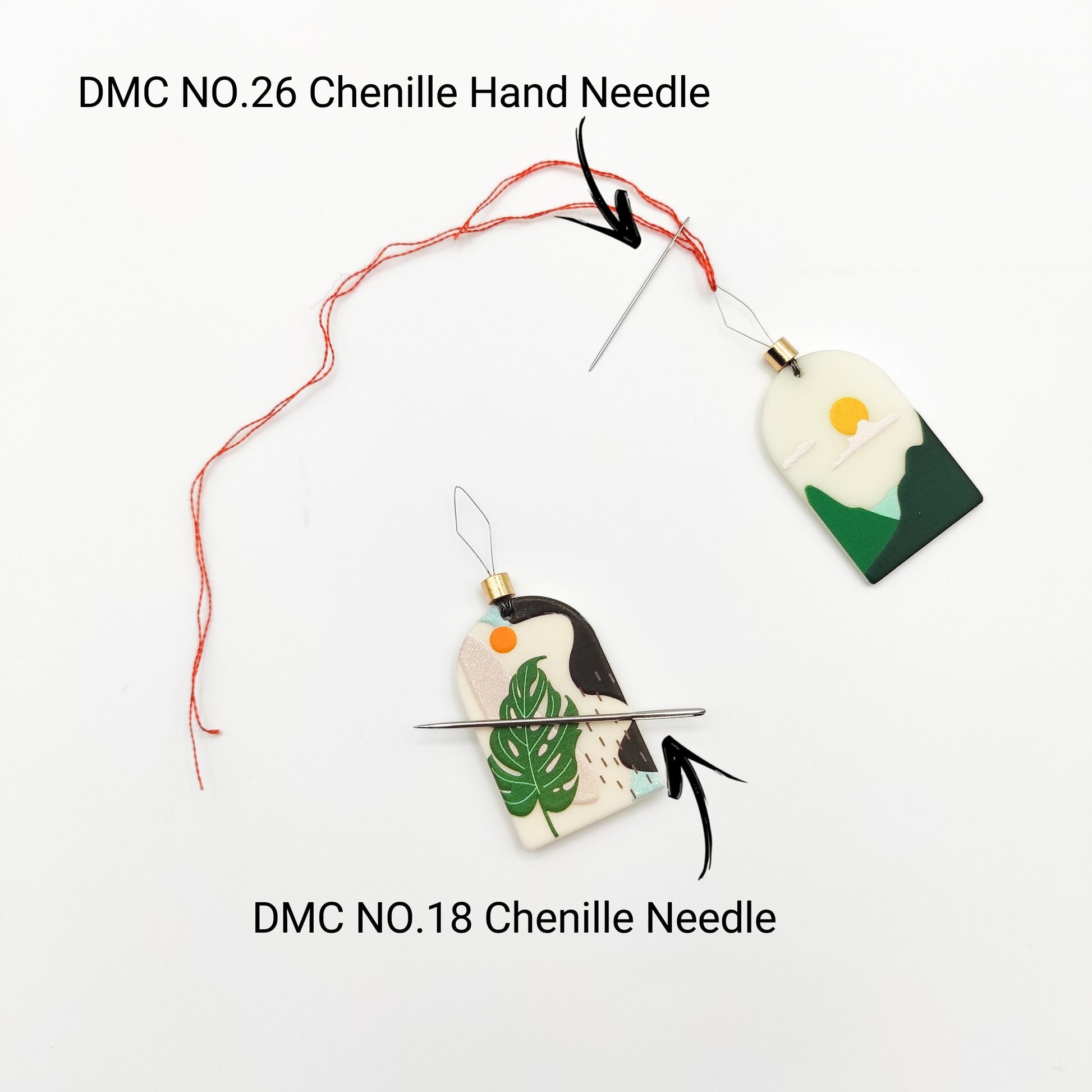 Cactus Needle Threader, Needle Minder/ Threader for Embroidery/ Cross Stitch/Needle work/Needlecraft/Sewing.