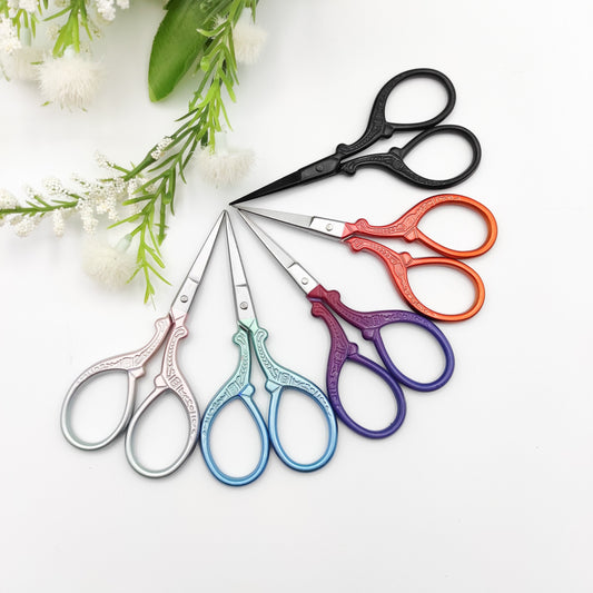 Stainless Steel Stylish Embroidery scissors, Craft scissors, Floss scissors, Thread scissors, Sewing scissors, vintage scissors, small scis