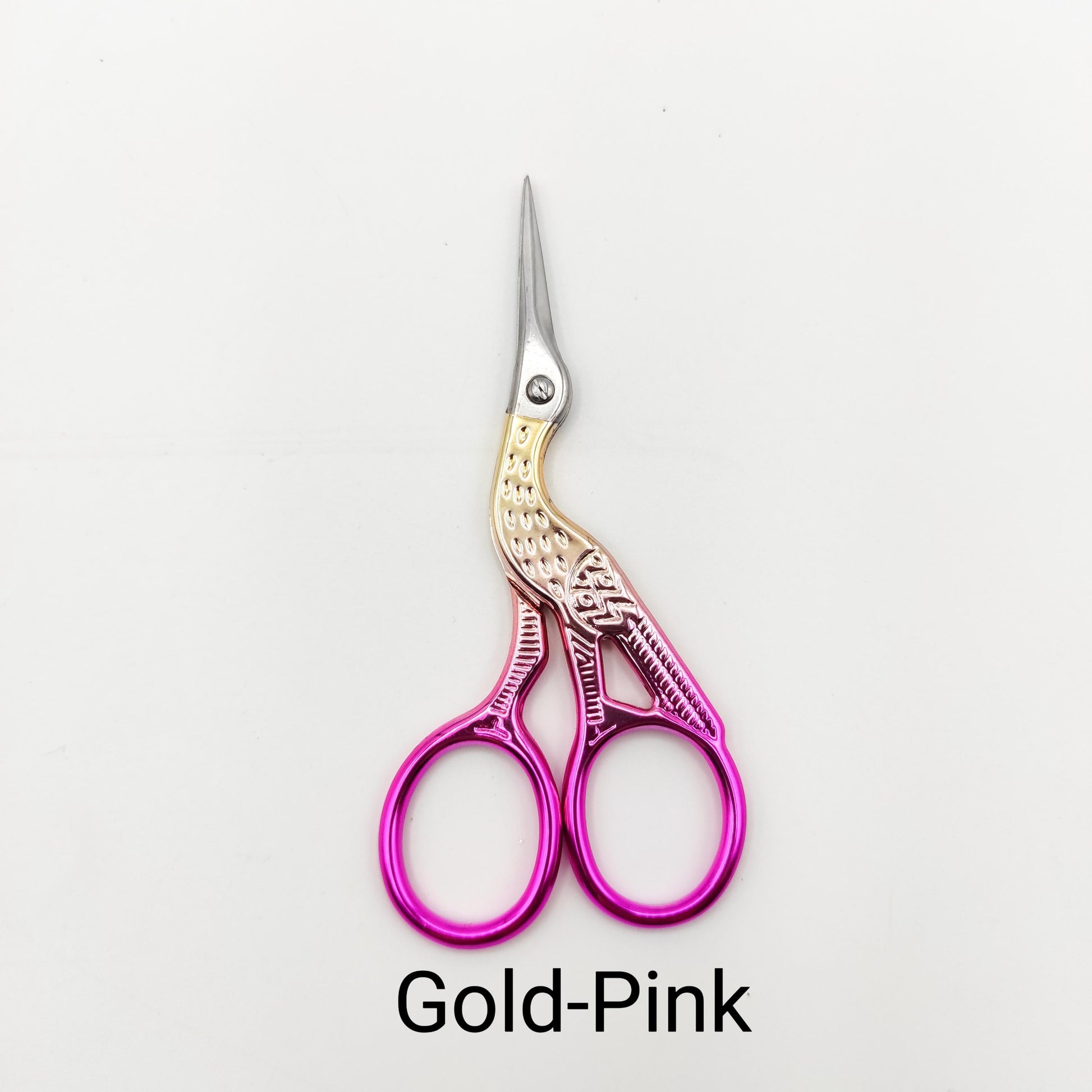 Stork Embroidery scissors, Craft scissors, Floss scissors, Thread scissors, Sewing scissors, bird scissors, small scissors