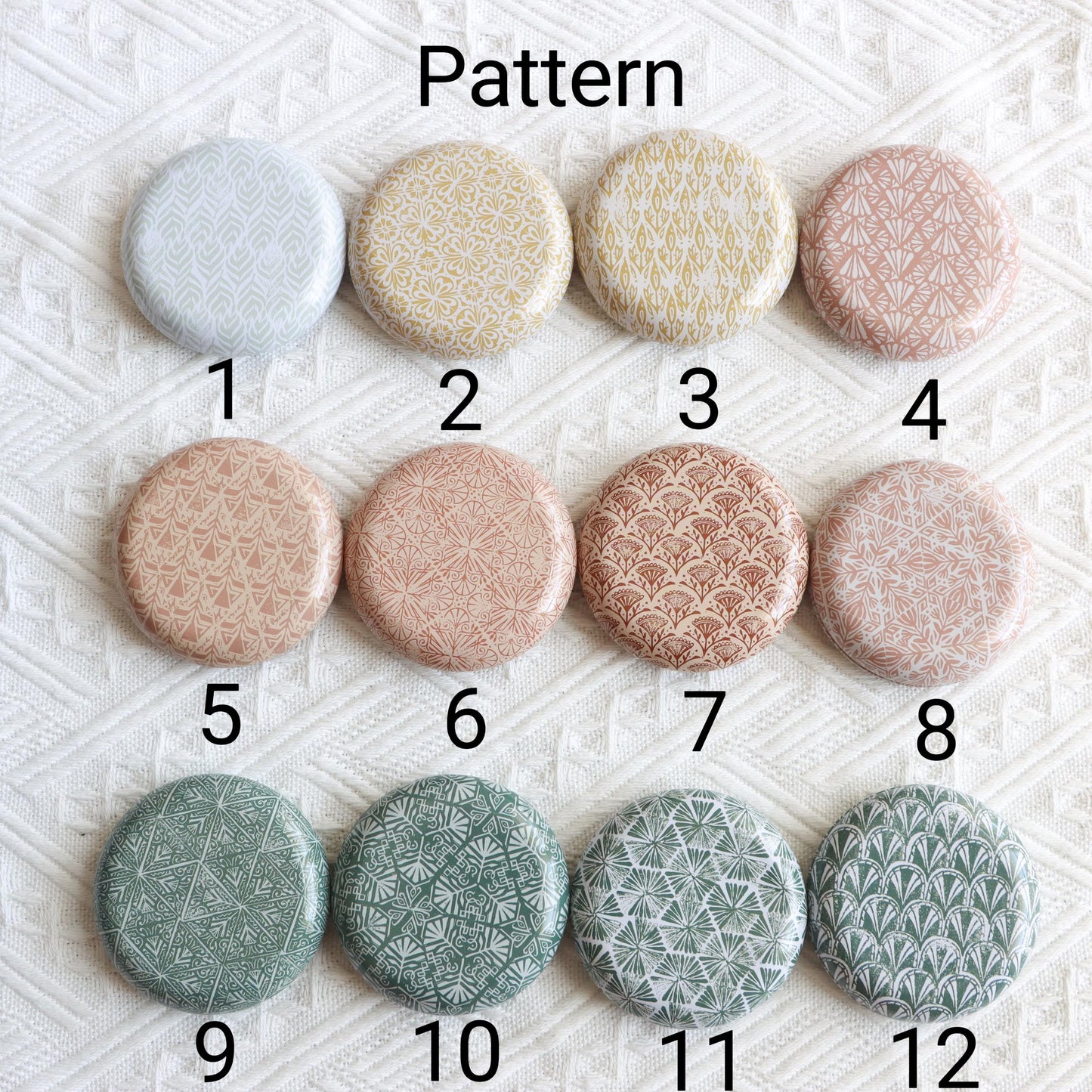 Round Magnetic Needle Case for Embroidery/Cross Stitch/Hand Stitch/Sewing - Modern Style Needle Organizer