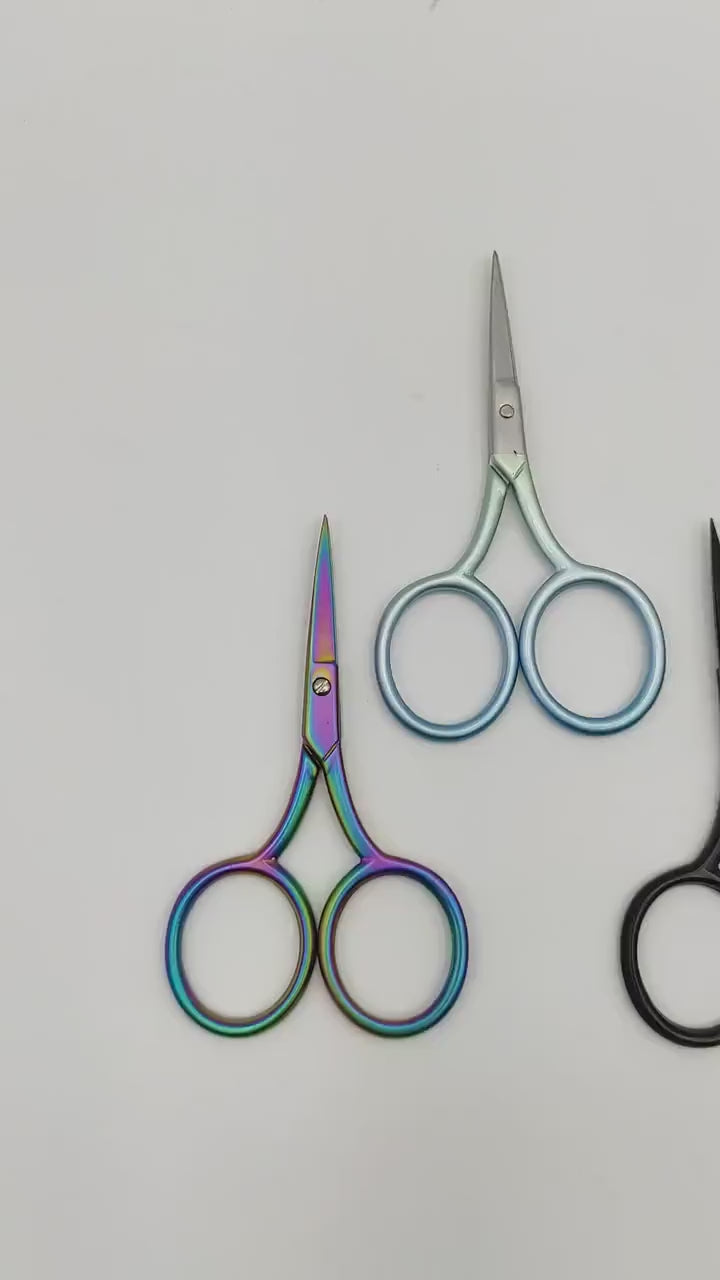 Modern small embroidery/ cross stitch scissors,Floss scissors, Thread scissors, Sewing scissors, small scissors, stainless steel scissors