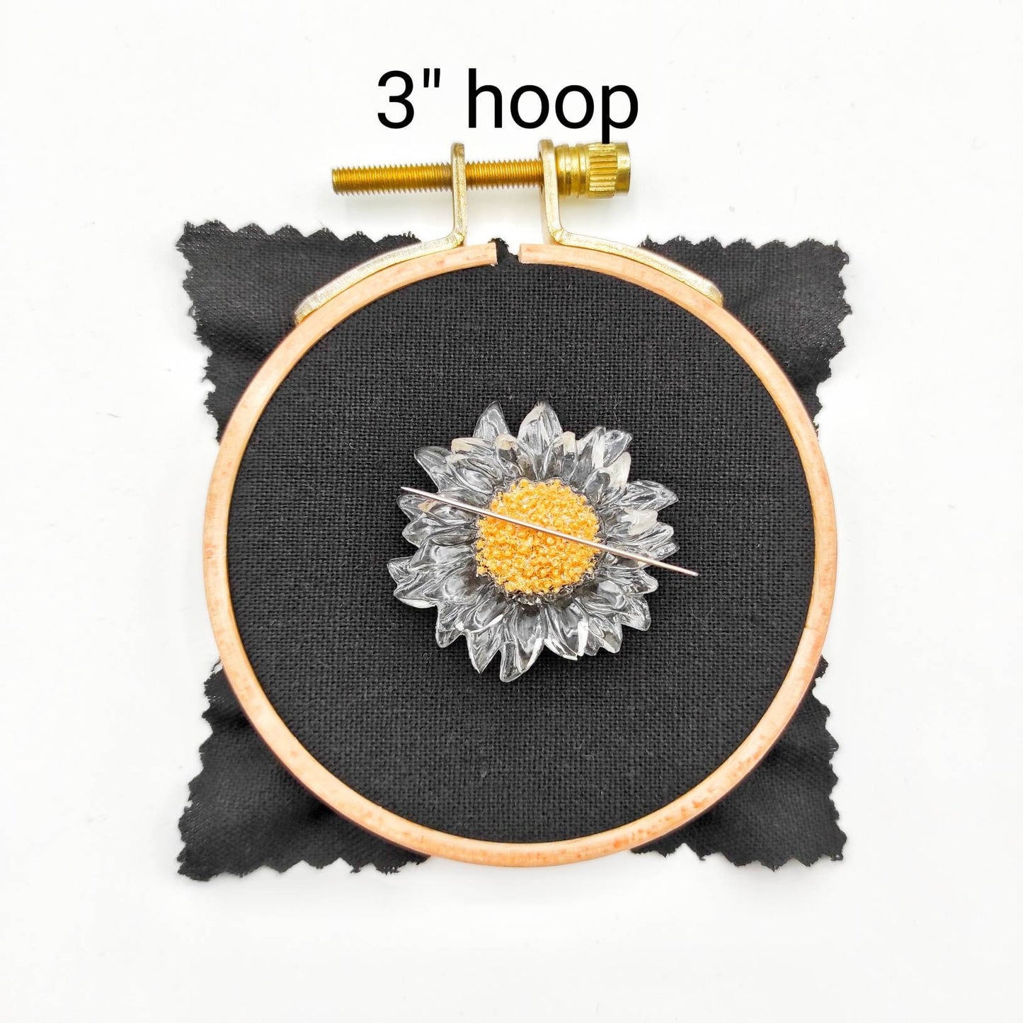 Floral needle minders, Needle Minder for Embroidery, Cross Stitch, Needle work, Needle point tools