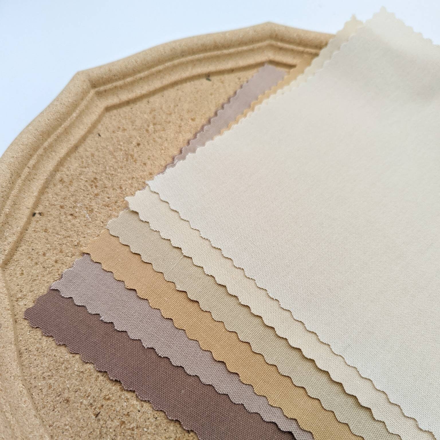 Fabric bundle,Neutral colors Hand Embroidery Fabric,Earth tone color cotton-linen fabric for embroidery /craft/painting, Neutral Earth tones