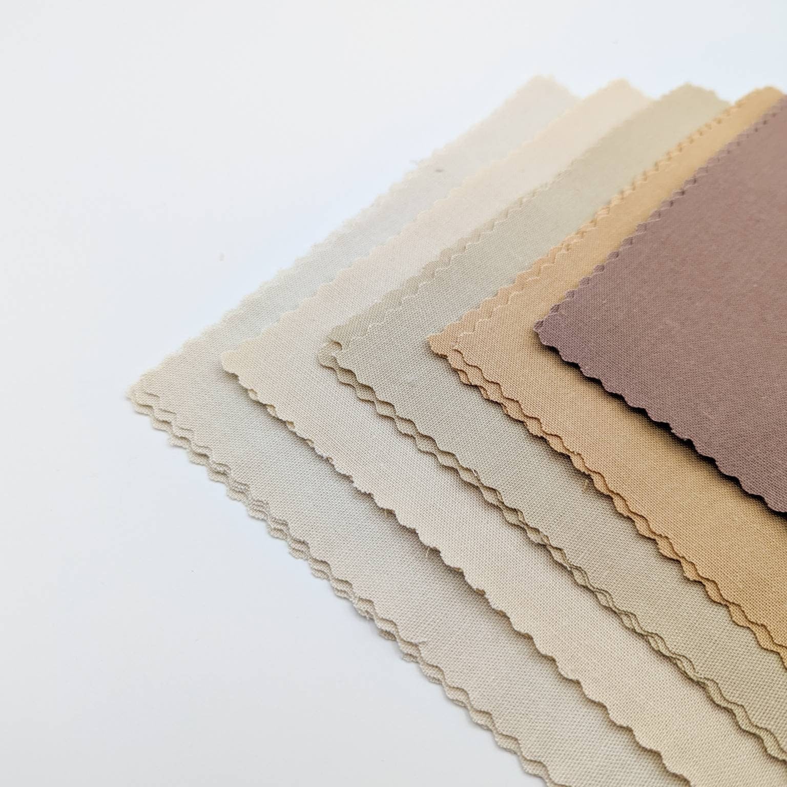 Neutral Colors Hand Embroidery Fabric, Earth tone color cotton-linen fabric for embroidery /craft /painting,Earthy color fabric,Solid fabric