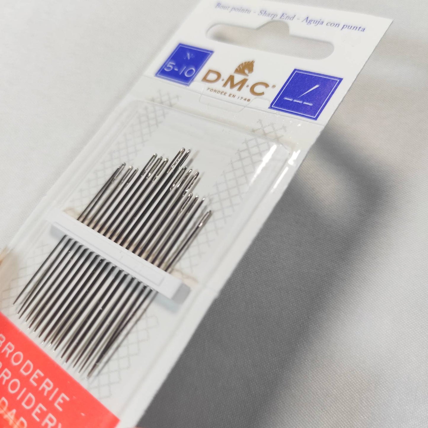 DMC Embroidery Needles 5-10, hand embroidery needles