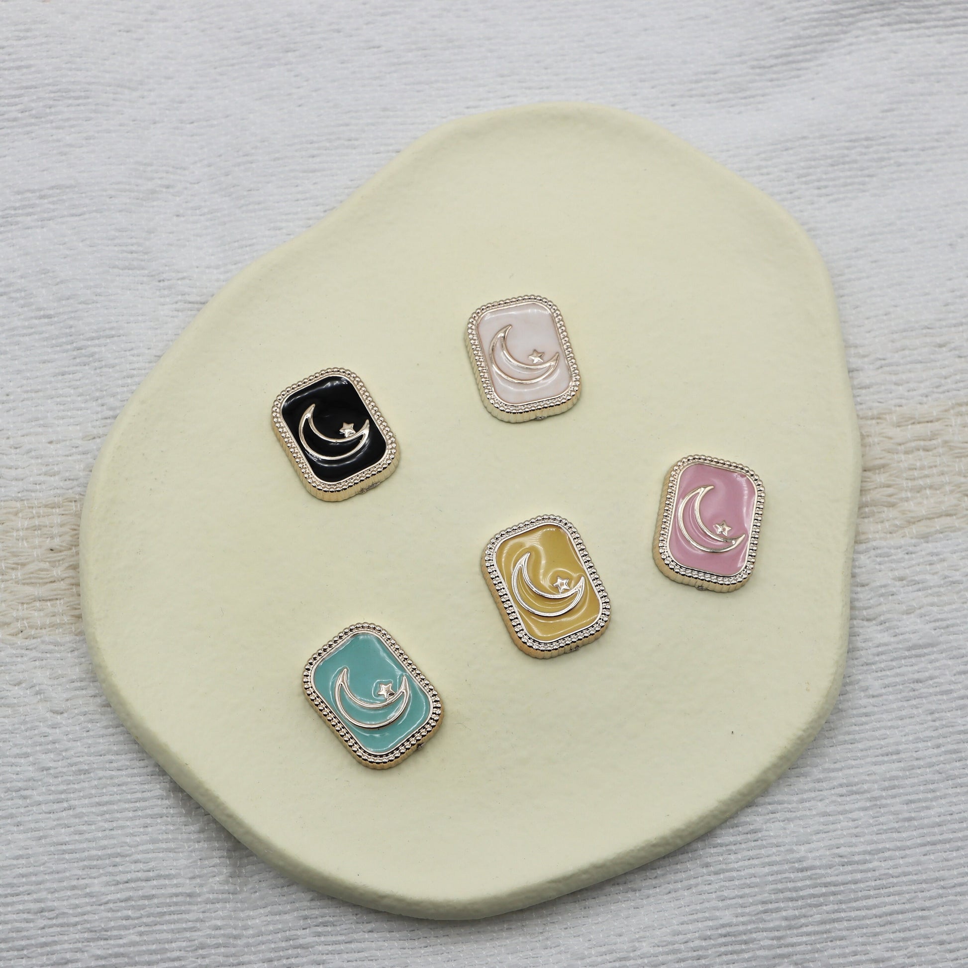 Star & Moon Resin needle minders, Tiny Needle Minder for Embroidery, Cross Stitch, Needle work, Needle point tools