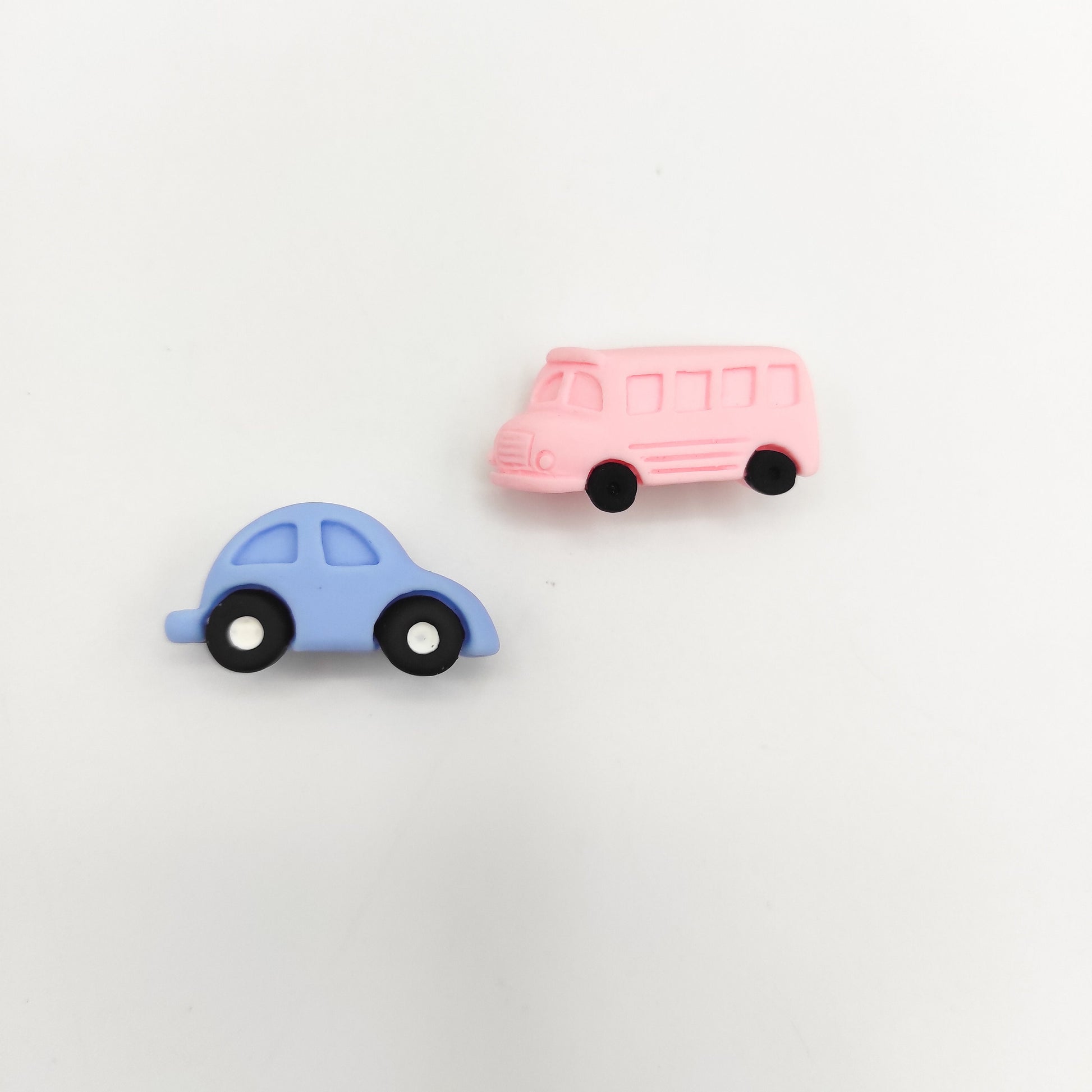 Bus/Car Resin needle minders, Needle Minder for Embroidery, Cross Stitch, Needle work, needlecraft projects and sewing.