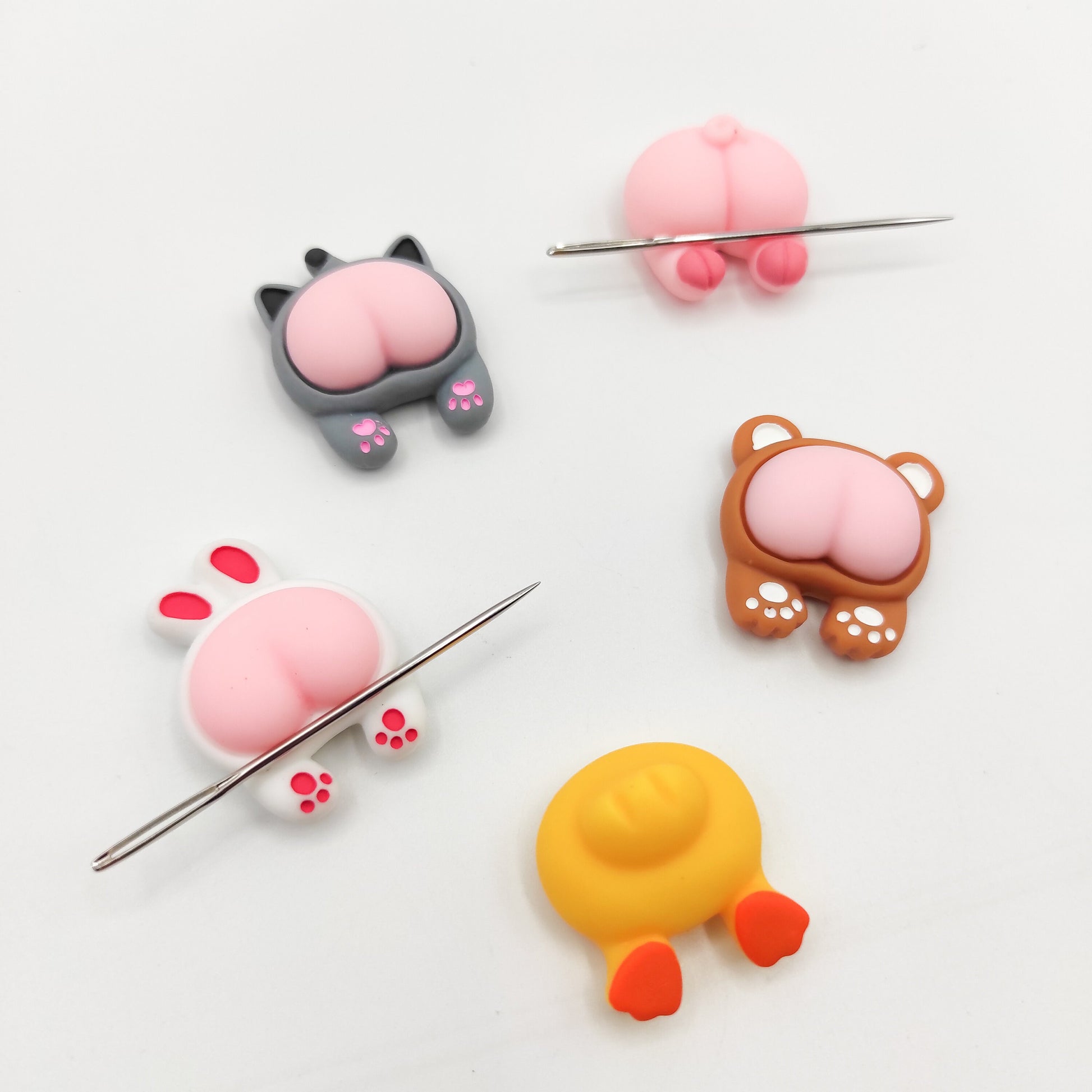 Funny Resin needle minders, Needle Minder for Embroidery, Cross Stitch, Needle work, Needle point tools