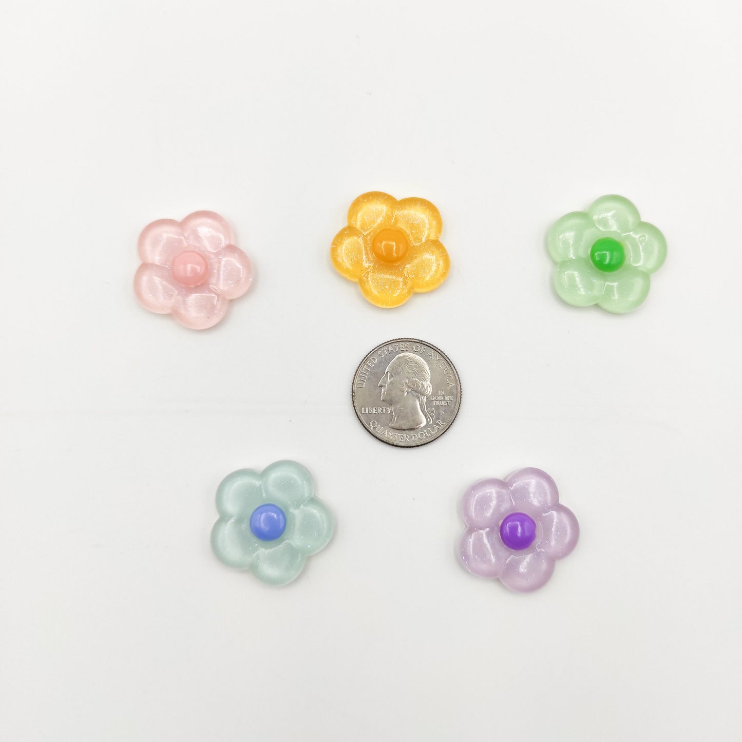 Floral (glow in the dark) Resin needle minders, Needle Minder for Embroidery, Cross Stitch, Needle work, Needle point tools