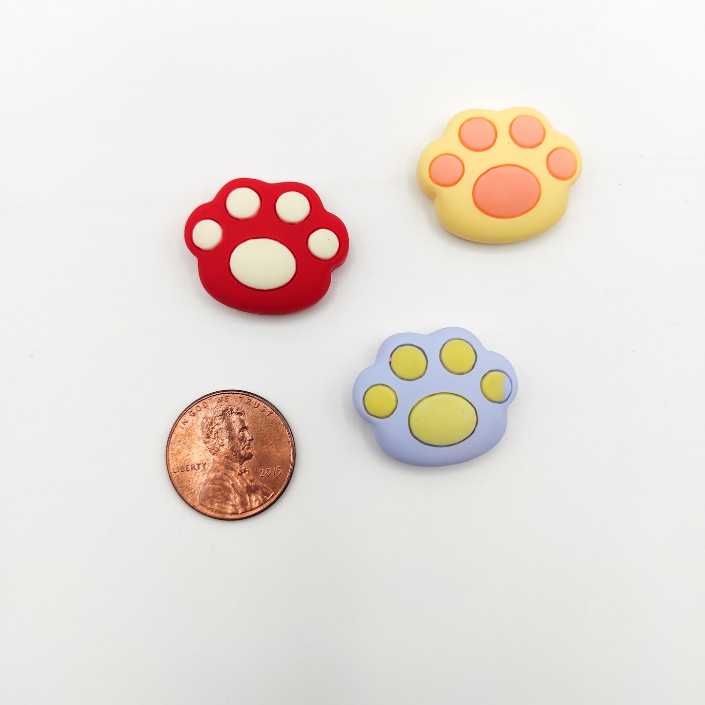 Cat Paw Resin needle minders, Needle Minder for Embroidery, Cross Stitch, Needle work, needlecraft projects and sewing.