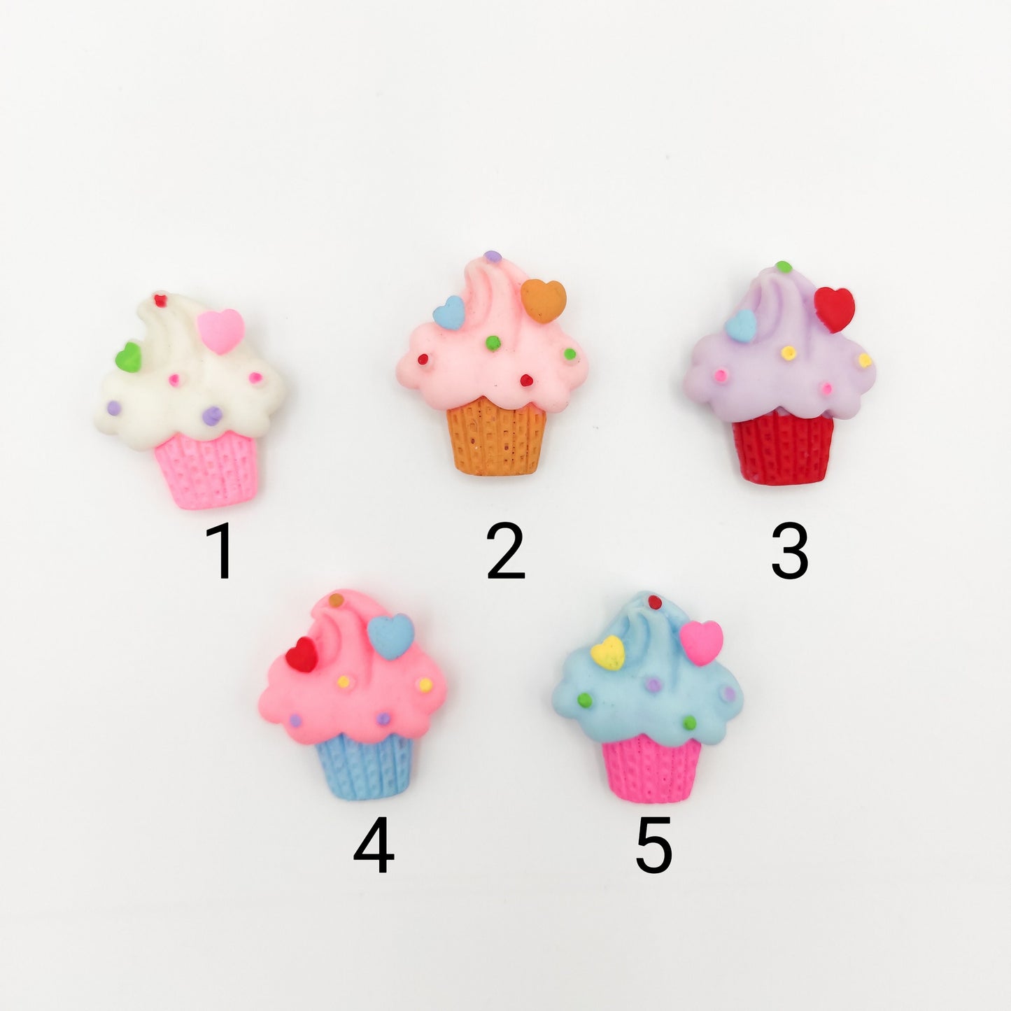 Cupcake Resin needle minders, Needle Minder for Embroidery, Cross Stitch, Needle work, Needle point tools