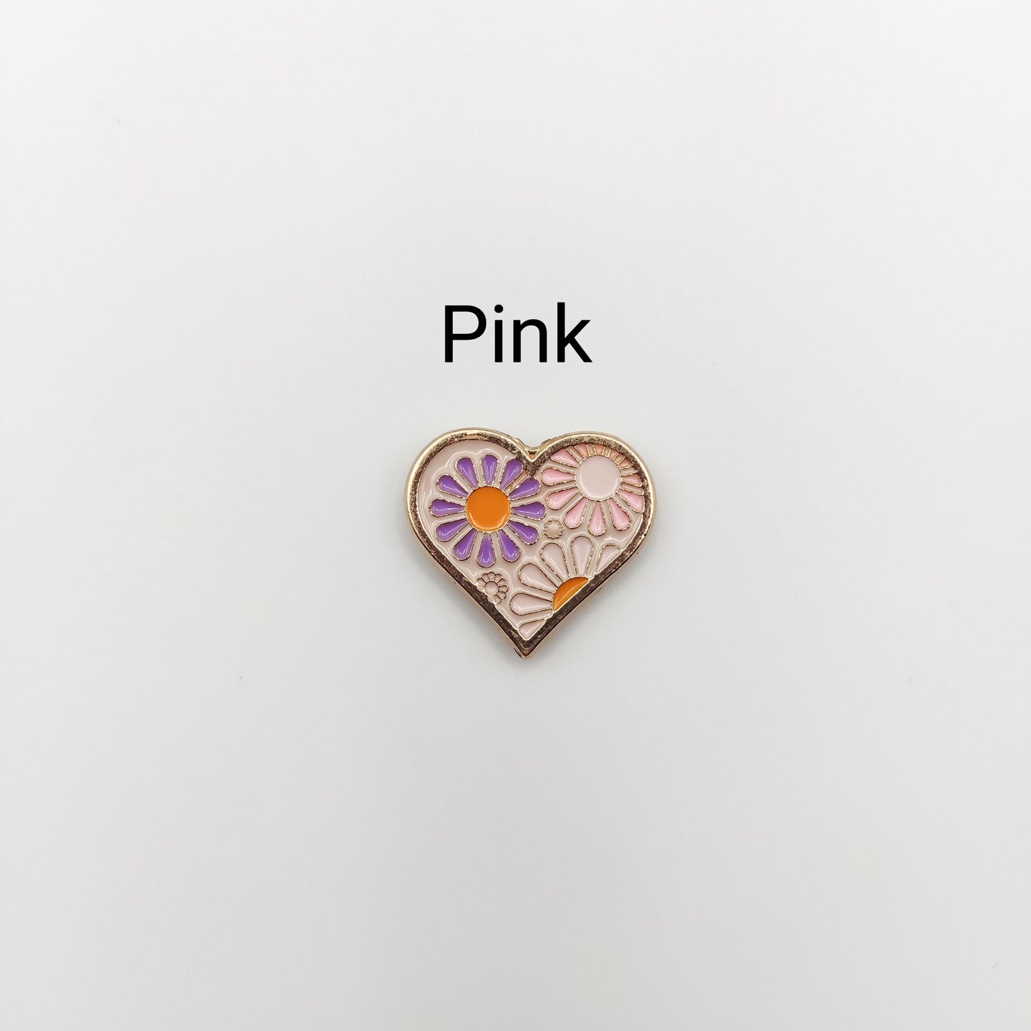 Heart enamel needle minders, Cute Needle Minder for Embroidery, Cross Stitch, Needle work, needlecraft projects and sewing.