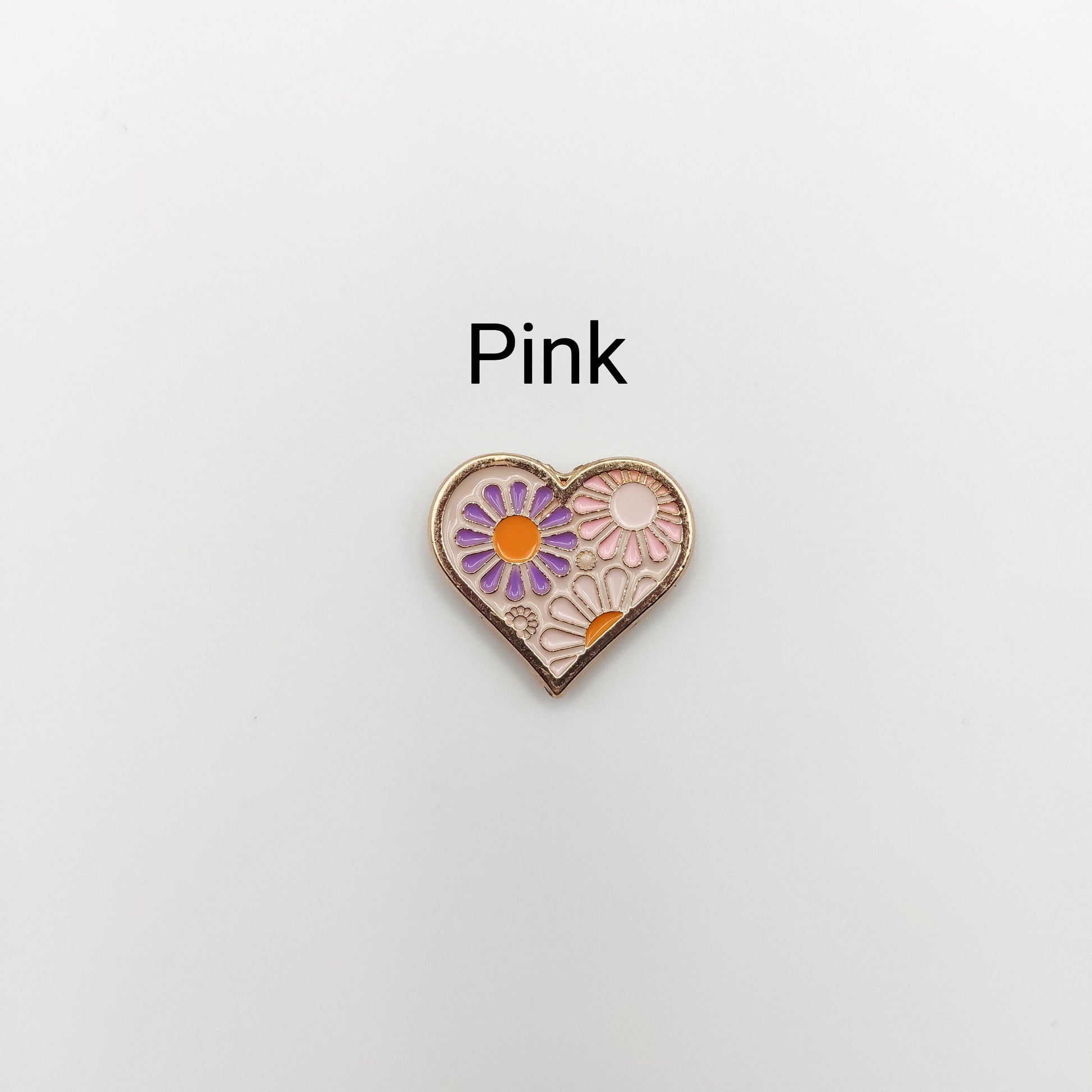 Heart enamel needle minders, Cute Needle Minder for Embroidery, Cross Stitch, Needle work, needlecraft projects and sewing.