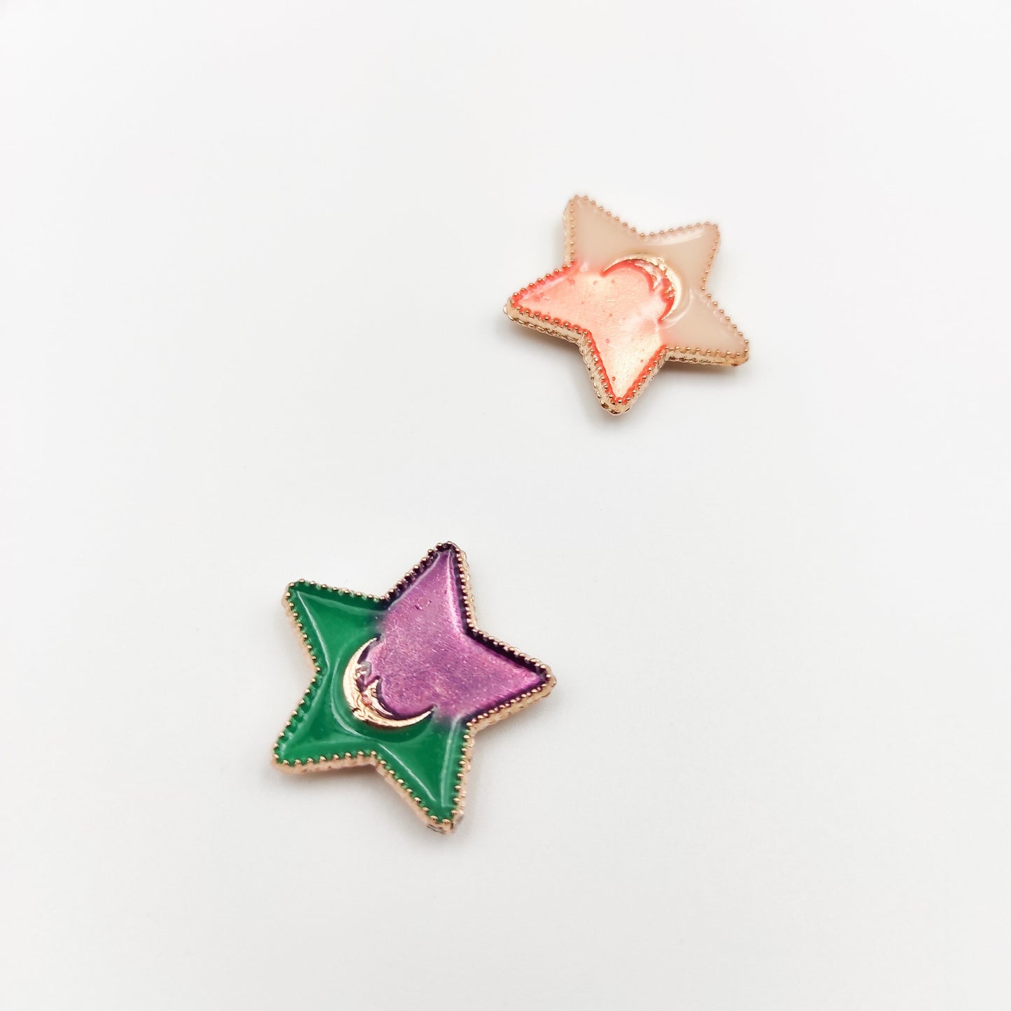 Star and Moon needle minders, Needle Minder for Embroidery, Cross Stitch, Needle work, Needle point tools