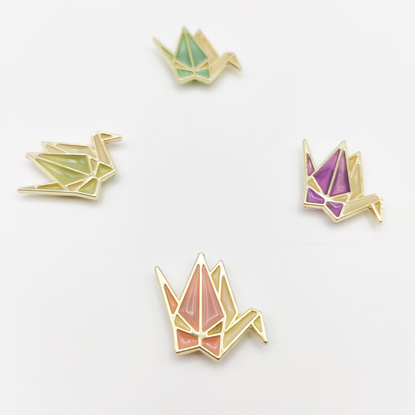 Paper Crane needle minders, Needle Minder for Embroidery, Cross Stitch, Needle work, Needle point tools