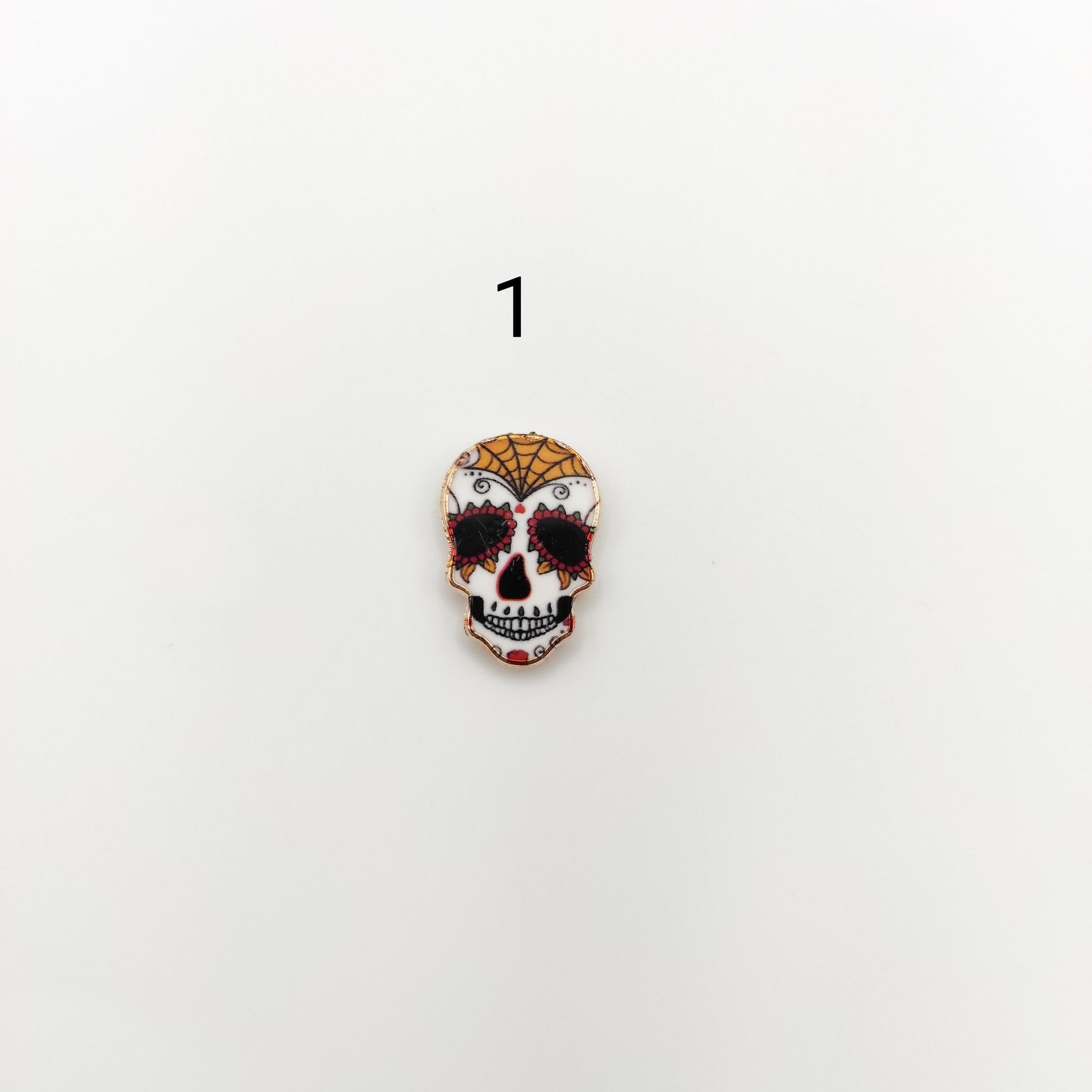 Calavera needle minders, Small Needle Minder for Embroidery, Cross Stitch, Needle work, Needle point tools