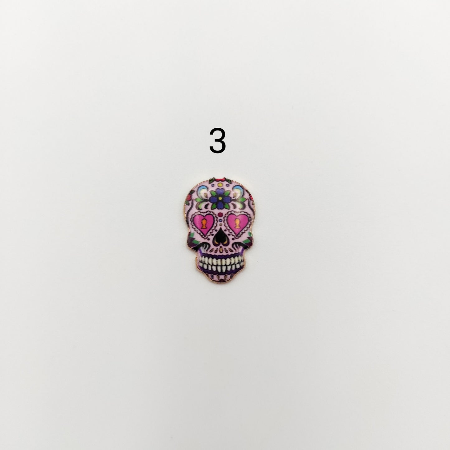 Calavera needle minders, Small Needle Minder for Embroidery, Cross Stitch, Needle work, Needle point tools