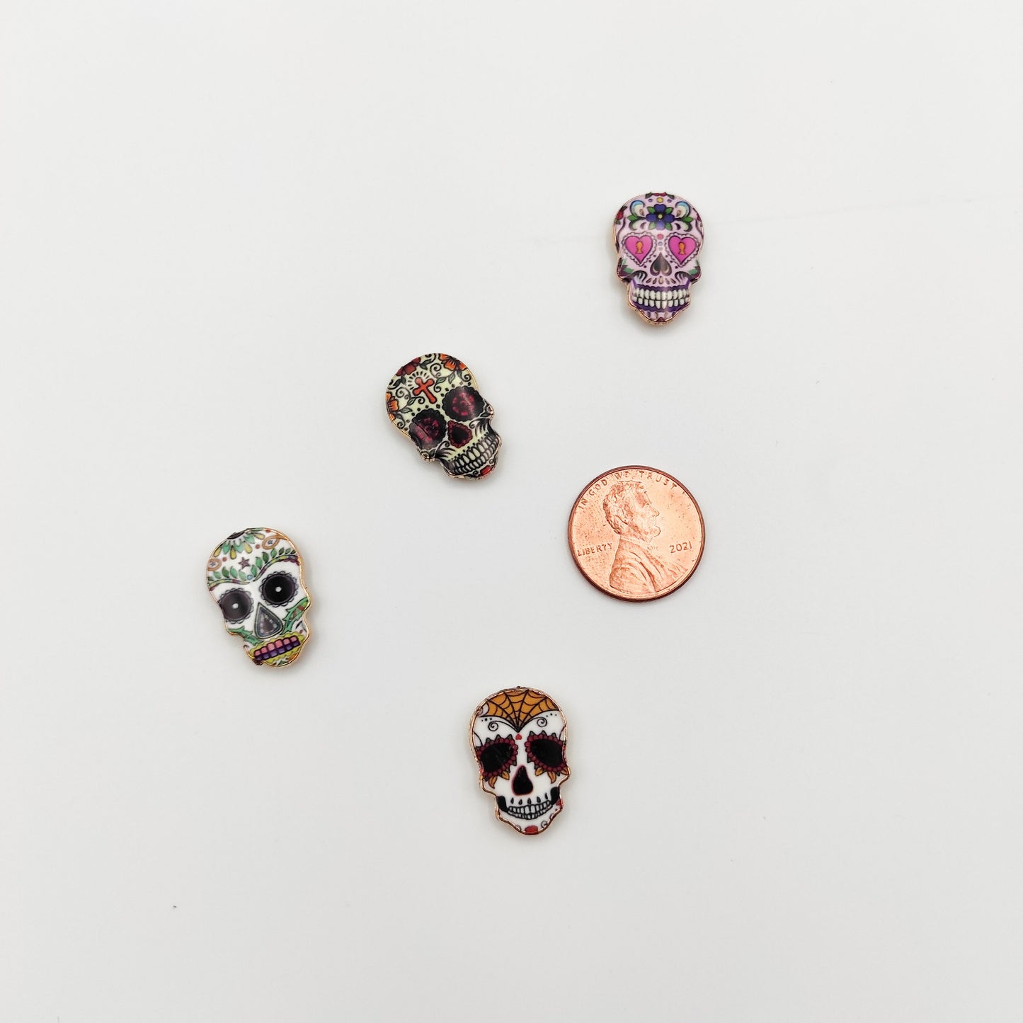 Calavera needle minders, Small Needle Minder for Embroidery, Cross Stitch, Needle work, Needle point tools