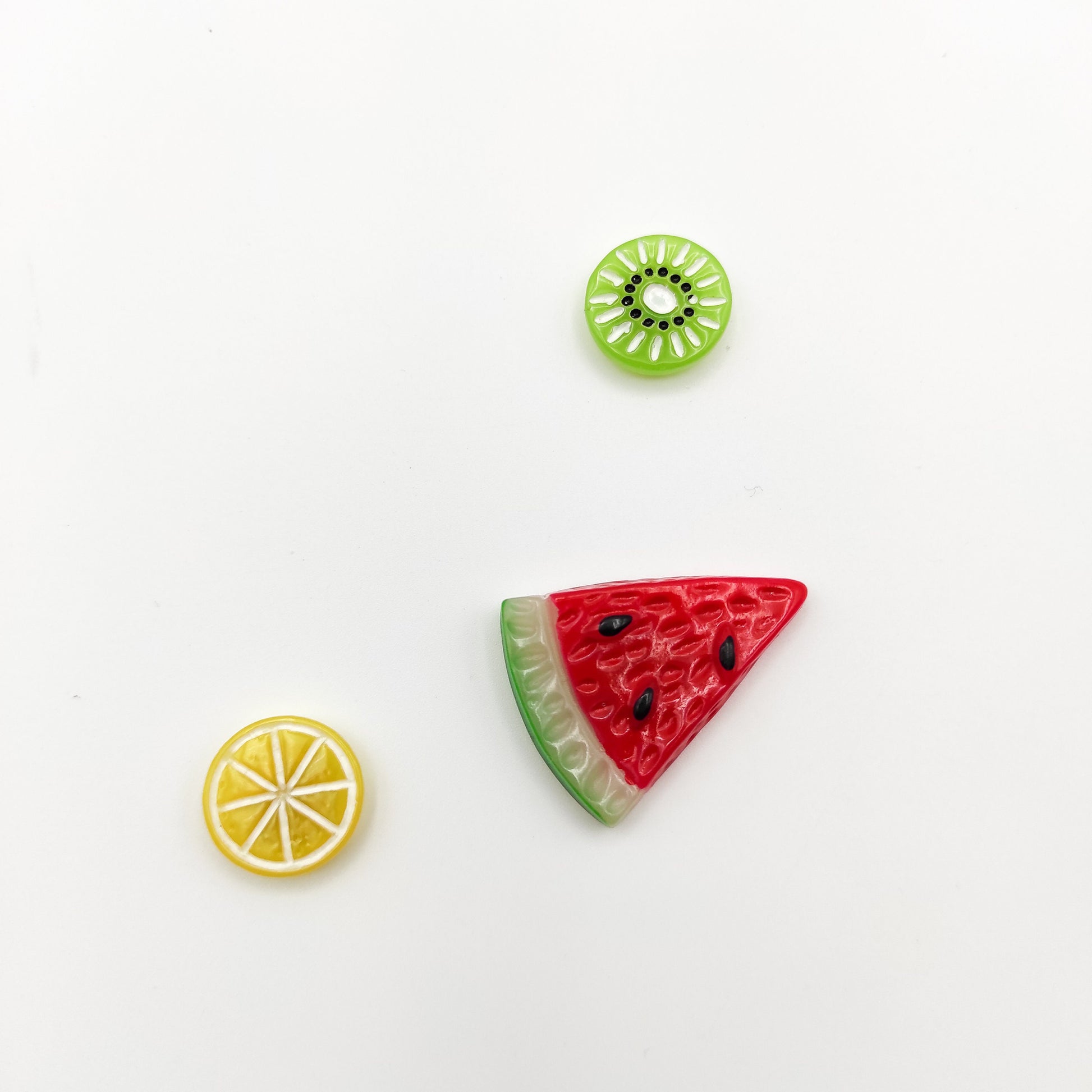 Fruit Resin needle minders, Needle Minders for Embroidery, Cross Stitch, Needlework, Needlepoint tools, Needle Keeper