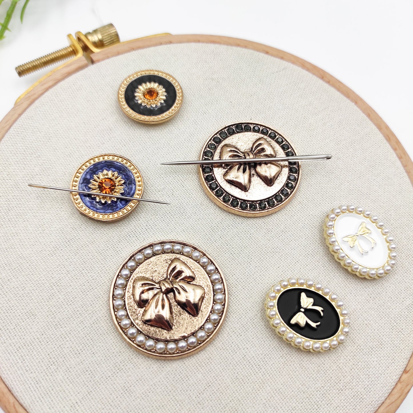 Bling bling needle minders, Needle Minder for Embroidery, Cross Stitch, Needle work, Needle point tools