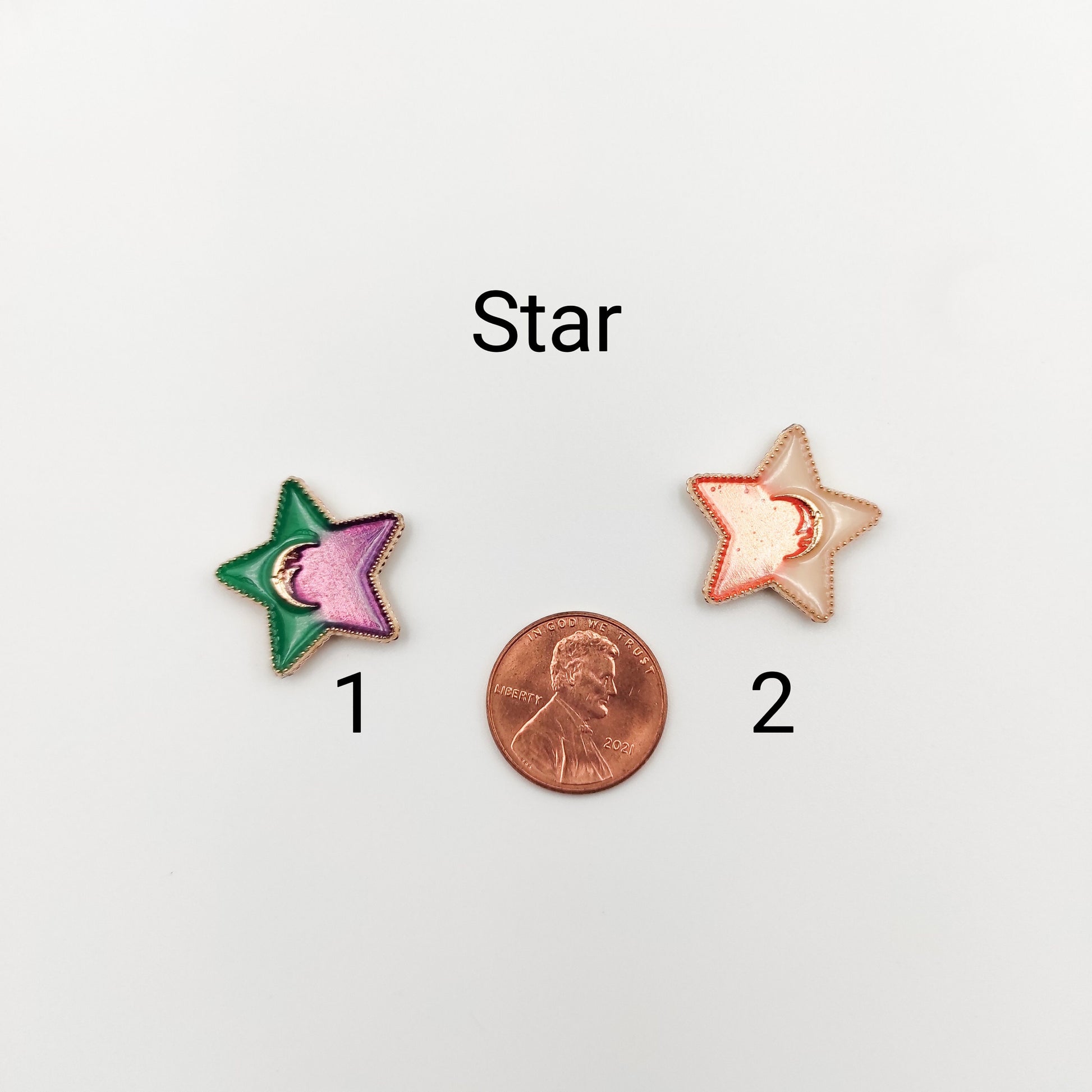 Star and Moon needle minders, Needle Minder for Embroidery, Cross Stitch, Needle work, Needle point tools