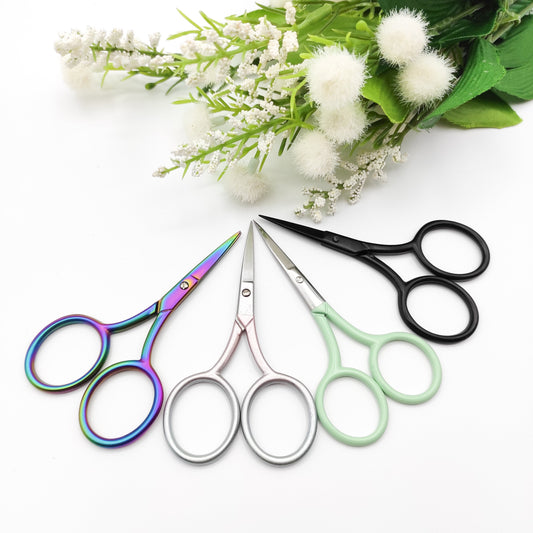 Modern small embroidery/ cross stitch scissors,Floss scissors, Thread scissors, Sewing scissors, small scissors, stainless steel scissors