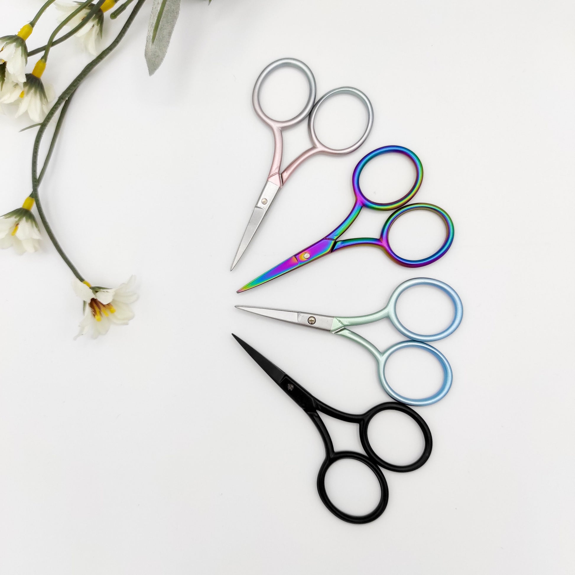 Modern small embroidery/ cross stitch scissors,Floss scissors, Thread scissors, Sewing scissors, small scissors, stainless steel scissors