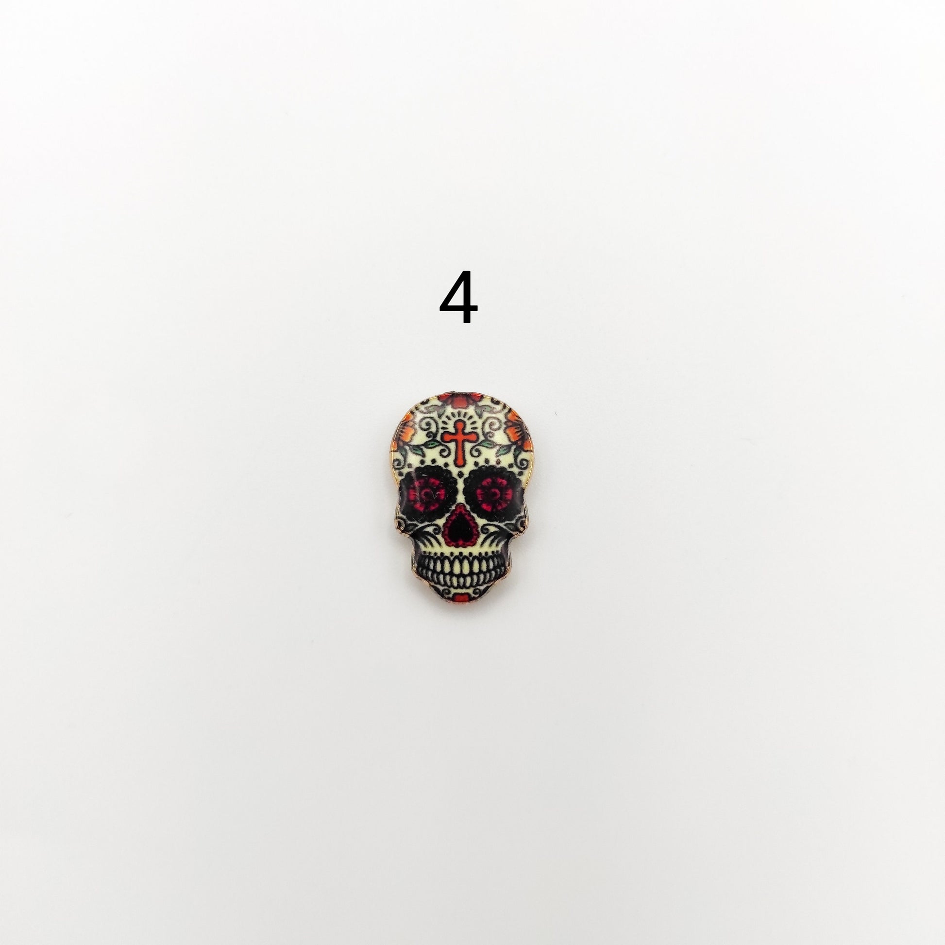 Calavera needle minders, Small Needle Minder for Embroidery, Cross Stitch, Needle work, Needle point tools