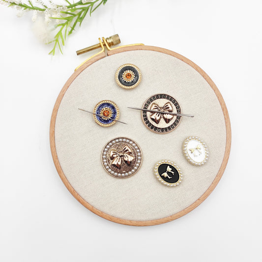 Bling bling needle minders, Needle Minder for Embroidery, Cross Stitch, Needle work, Needle point tools