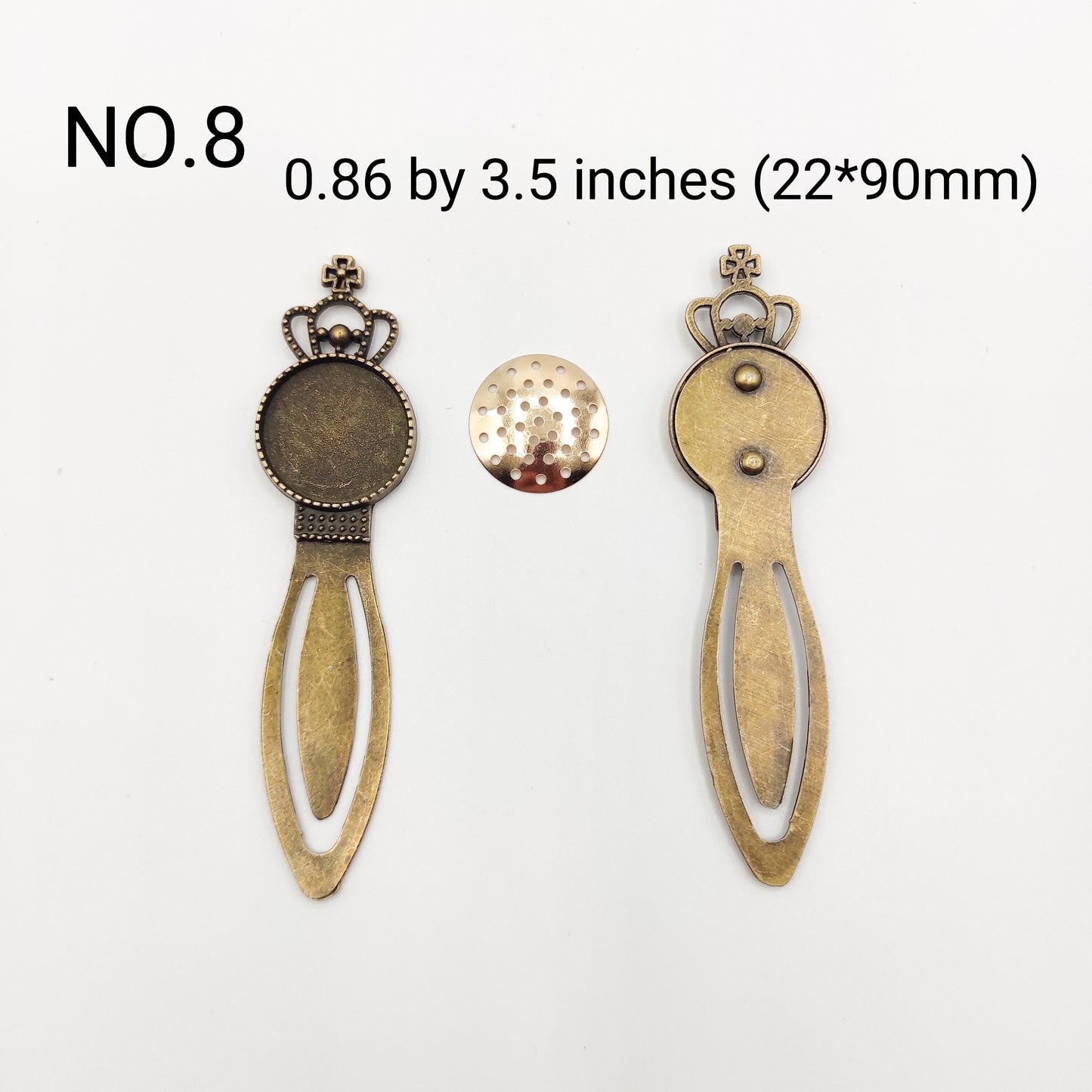 0.78inch (20mm) clip bookmark supply kit, Clip bookmark for embroidery, Cross Stitch Embroidery Frame