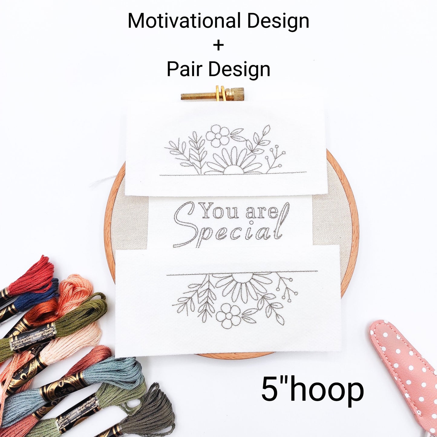 Motivational Stick & Stitch hand embroidery patterns, DIY embroidery patterns for clothes/bags/kitchen towel/pillow case