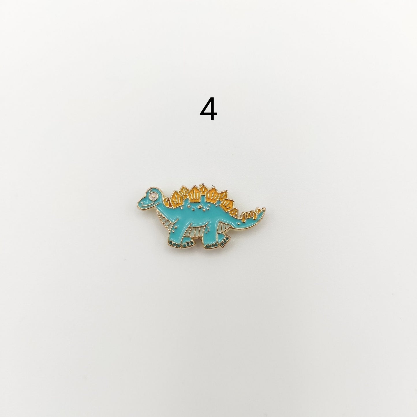 Dinosaur Enamel Needle Minder, Small Needle Minder for Embroidery/Cross Stitch/Needle work/Needlecraft/Sewing