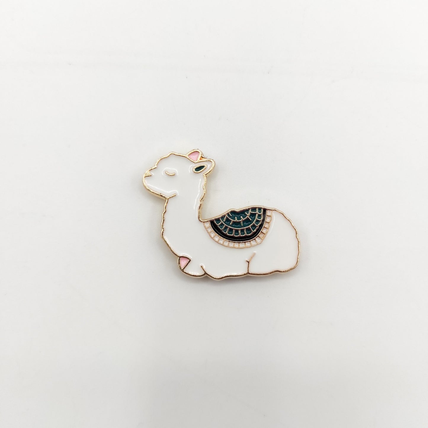 Alpaca enamel needle minders, Needle Minder for Embroidery, Cross Stitch, Needle work, needlecraft projects and sewing.