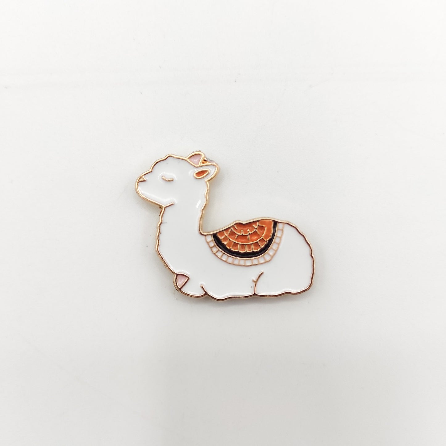 Alpaca enamel needle minders, Needle Minder for Embroidery, Cross Stitch, Needle work, needlecraft projects and sewing.